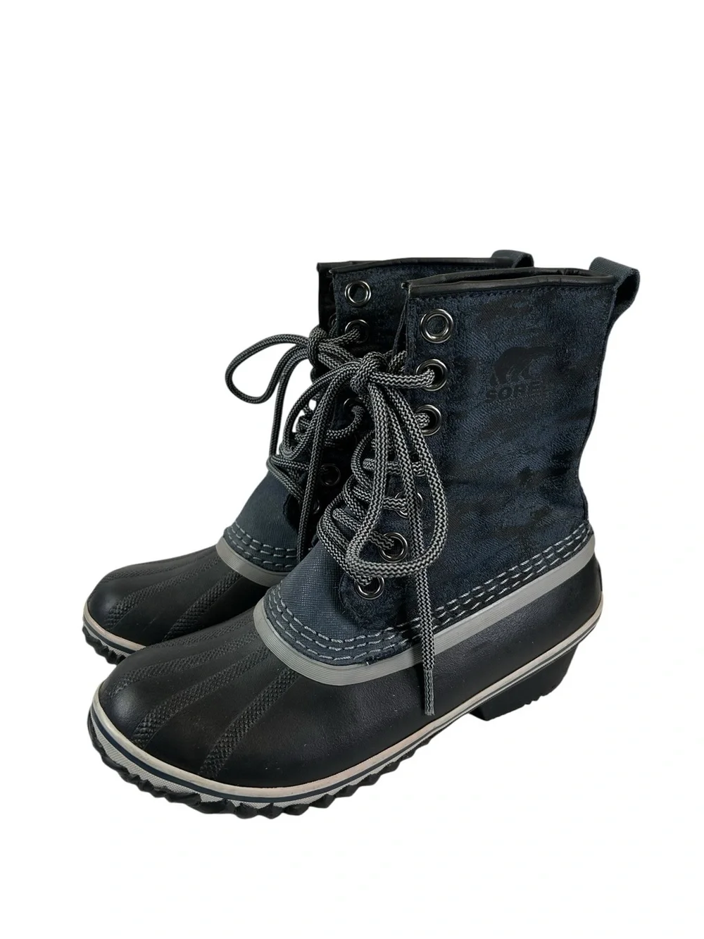 Sorel Slimpack Lace Duck Boots Women’s 6 Gorpcore Outdoorsy Utility